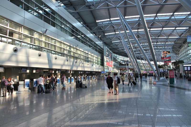 DUS Airport has three passenger terminals.